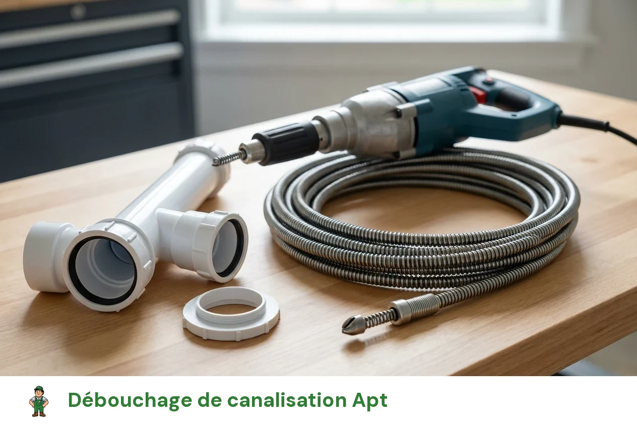 Débouchage de canalisation à Apt