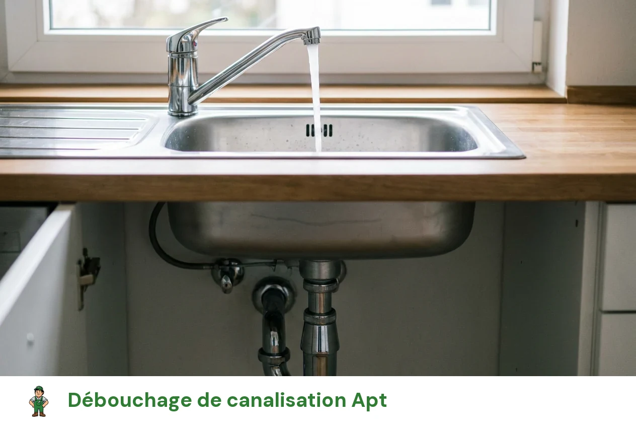 Débouchage de canalisation à Apt