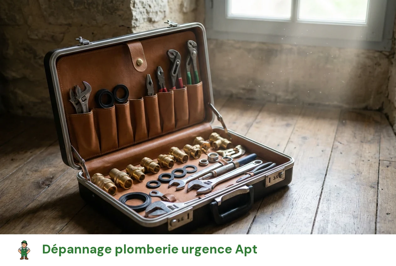 Dépannage plomberie urgence à Apt