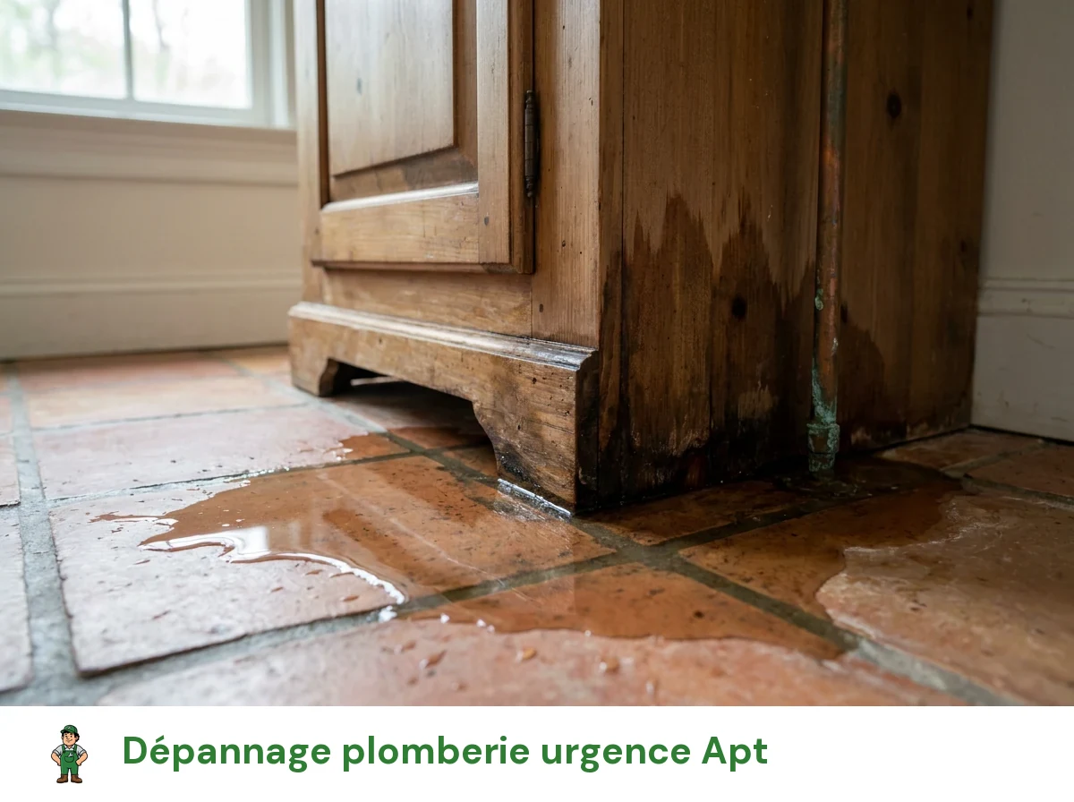 Dépannage plomberie urgence à Apt