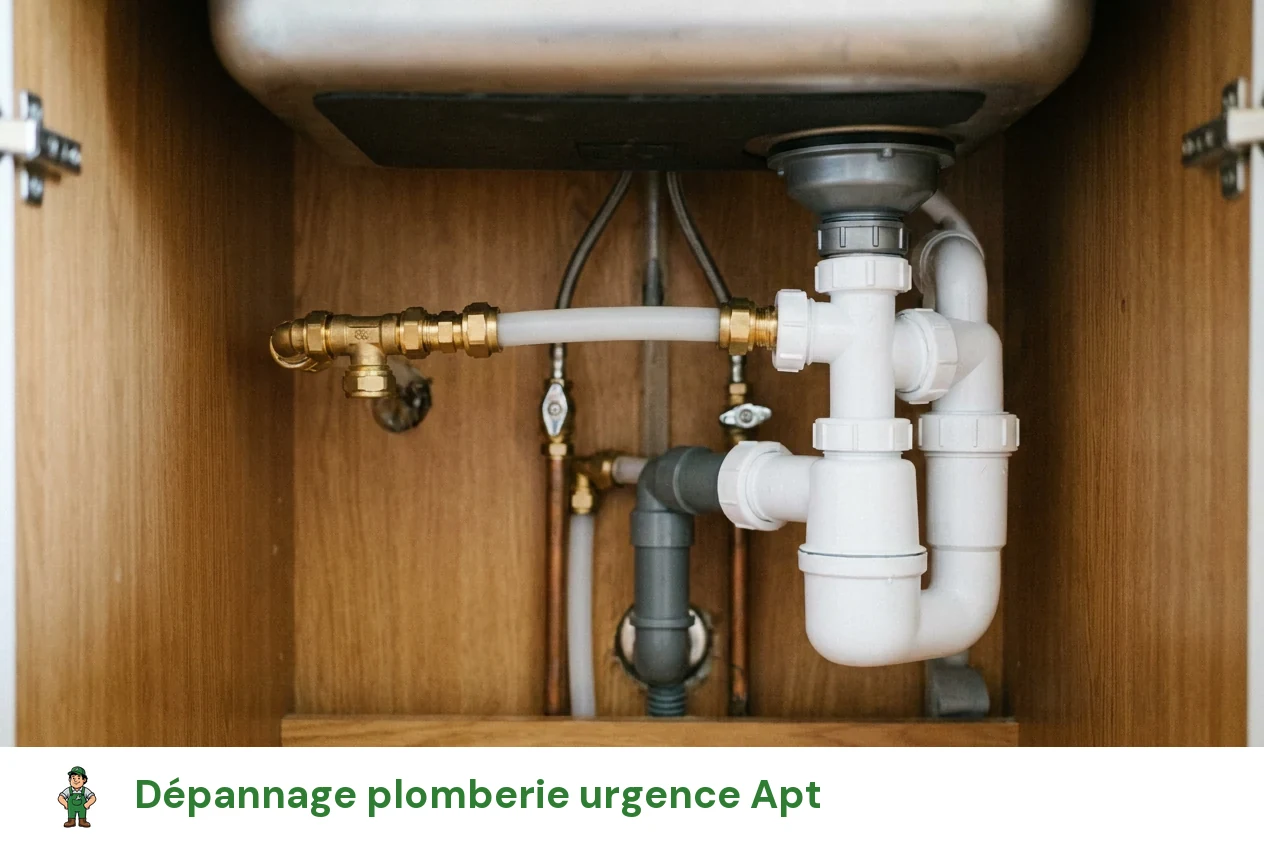 Dépannage plomberie urgence à Apt