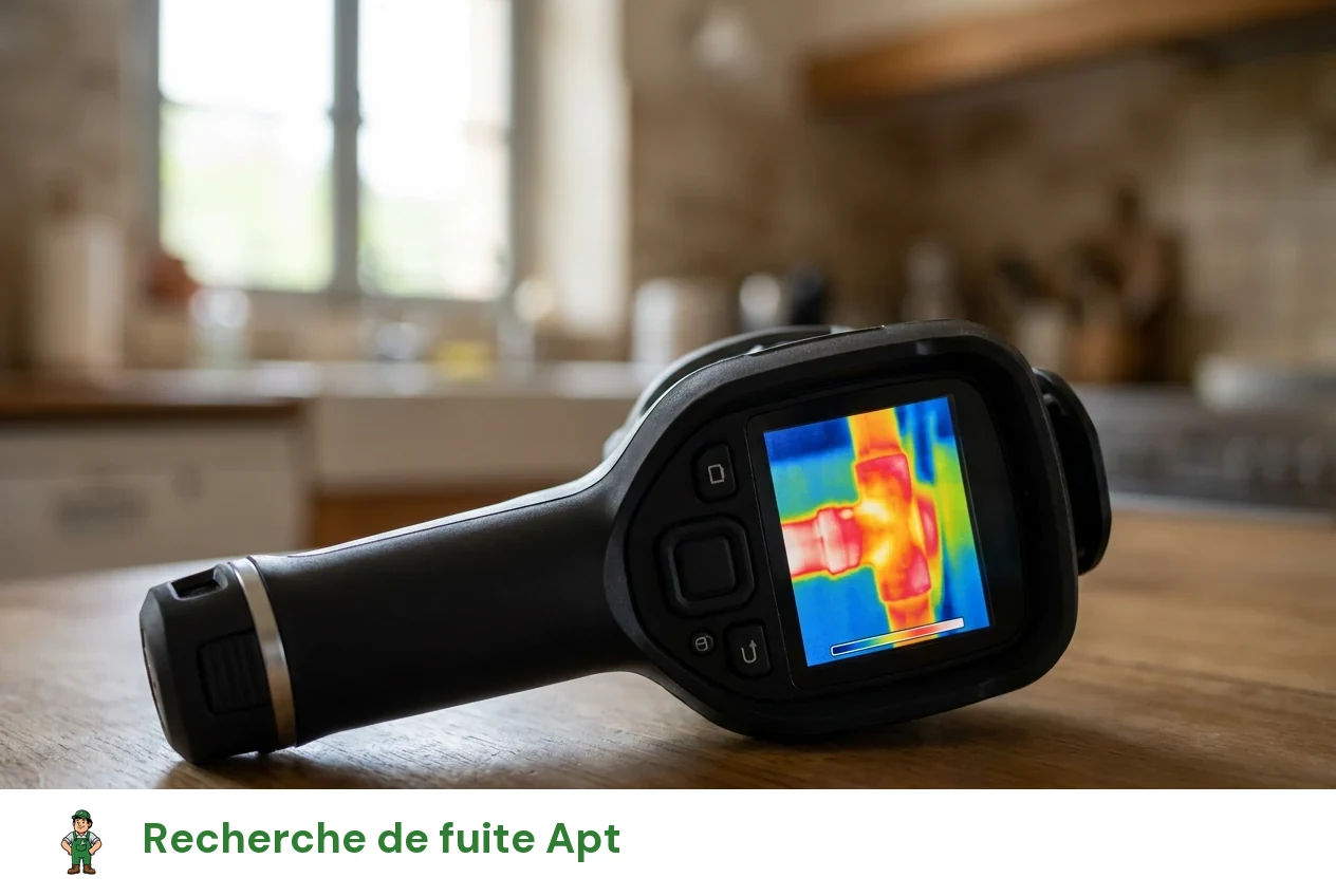 Recherche de fuite à Apt