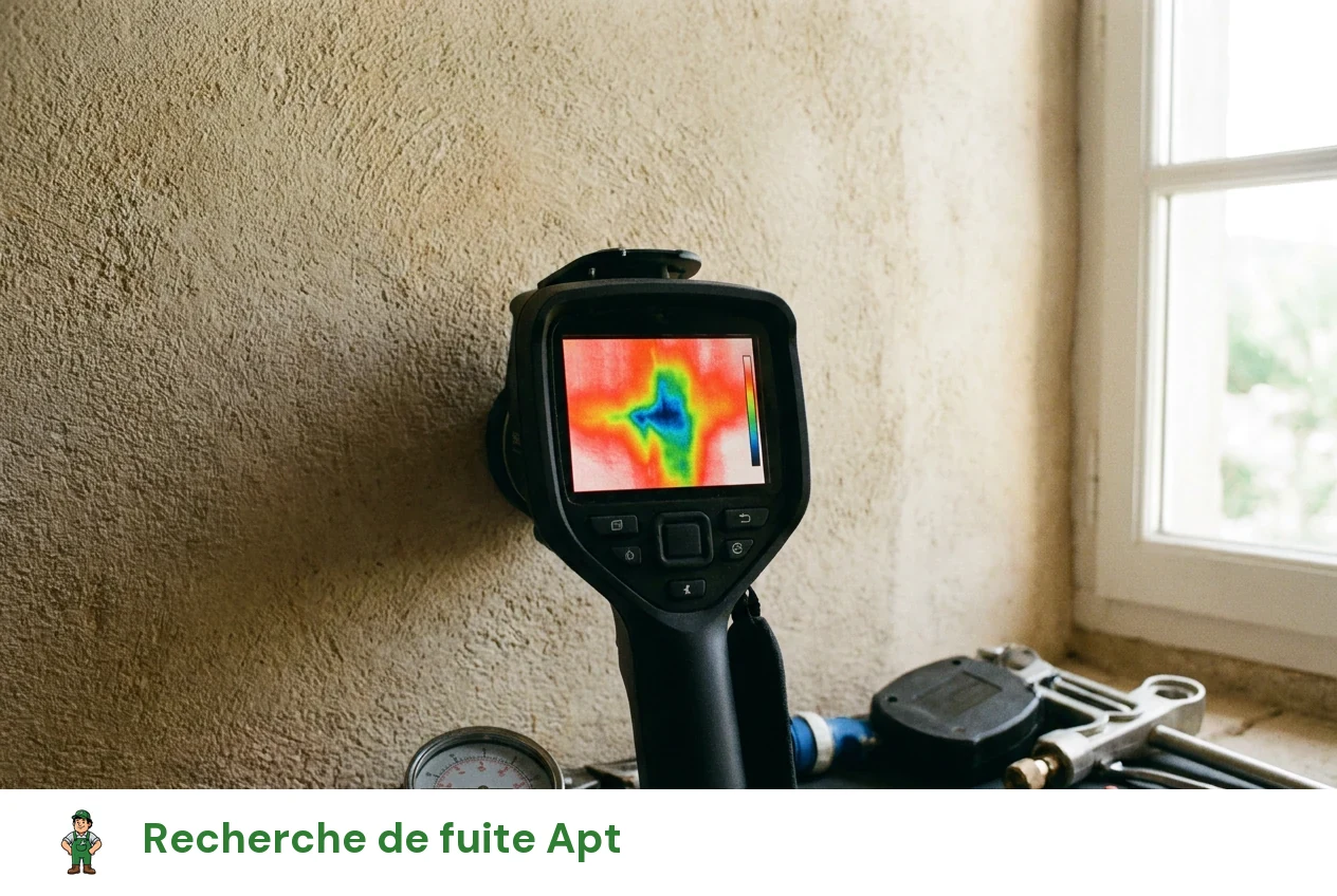 Recherche de fuite à Apt