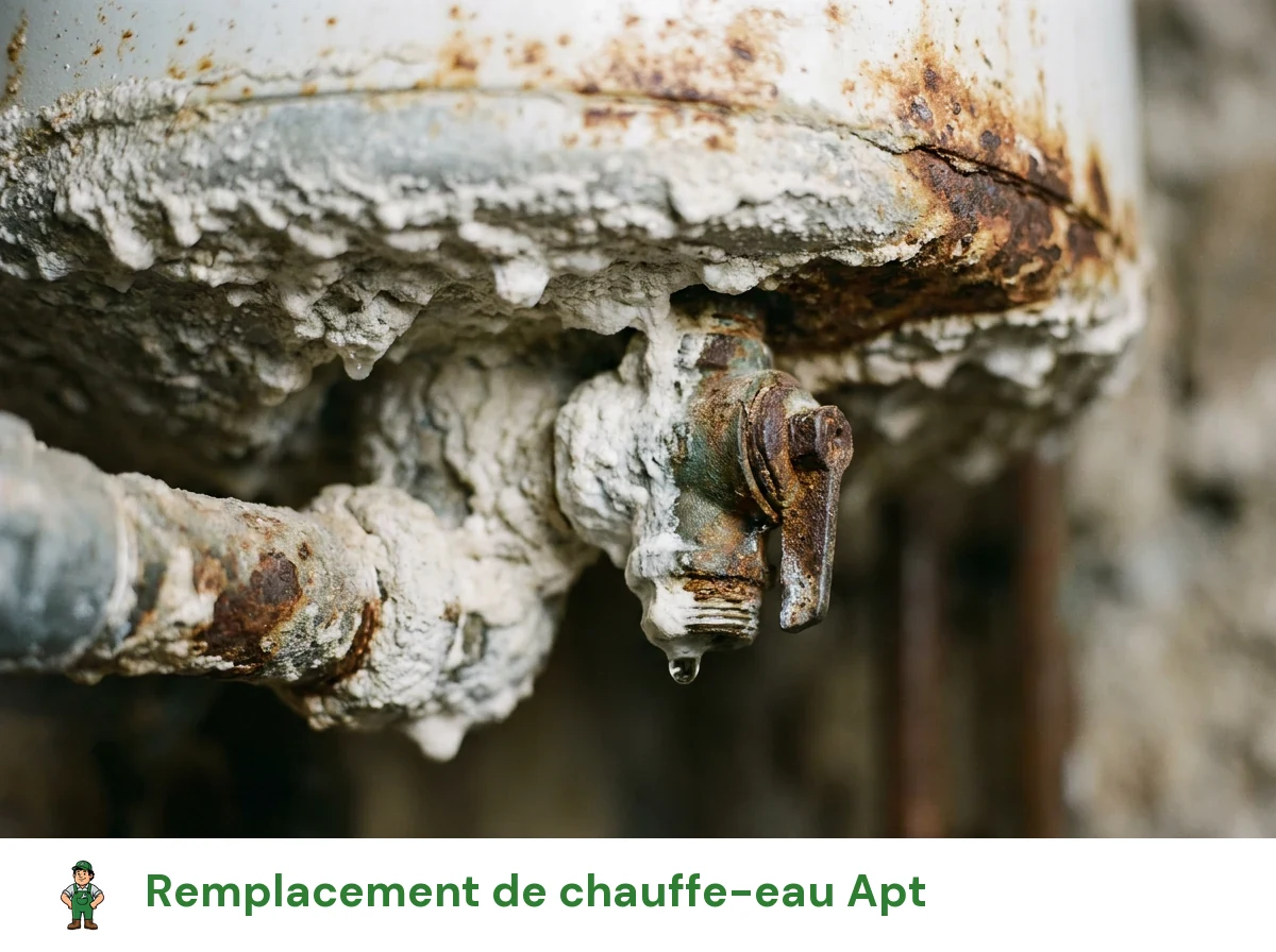 Remplacement de chauffe-eau à Apt