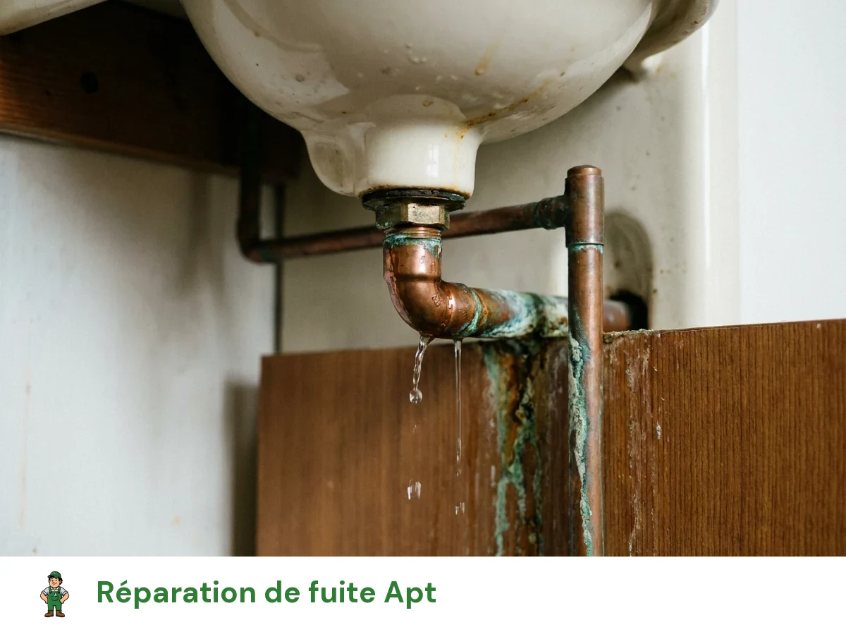 Réparation de fuite à Apt