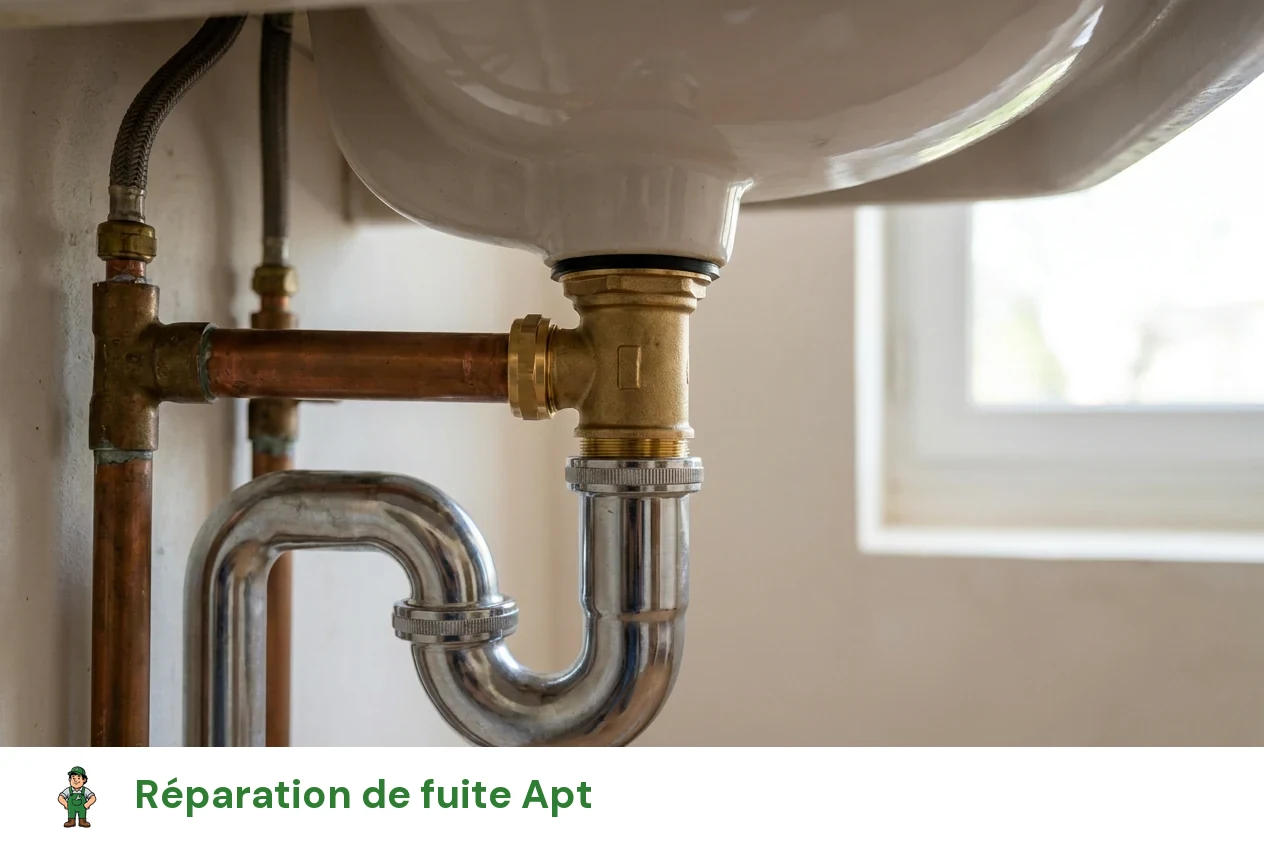 Réparation de fuite à Apt