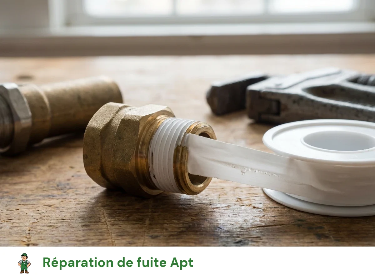 Réparation de fuite à Apt